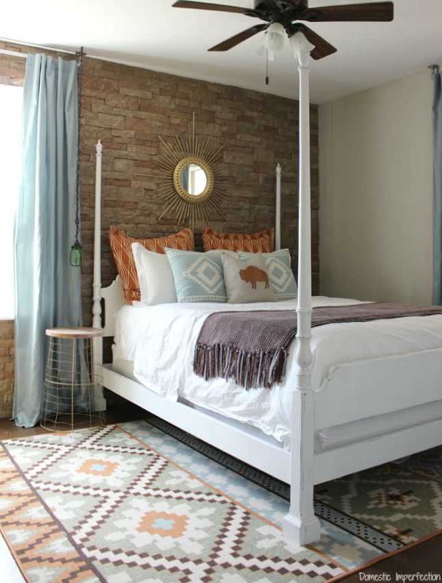 Southwestern Guest Room Reveal Domestic Imperfection