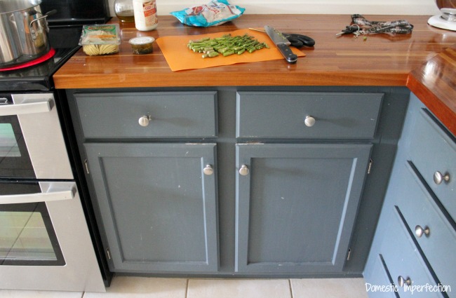 My Painted Kitchen Cabinets Five Years Later Domestic Imperfection